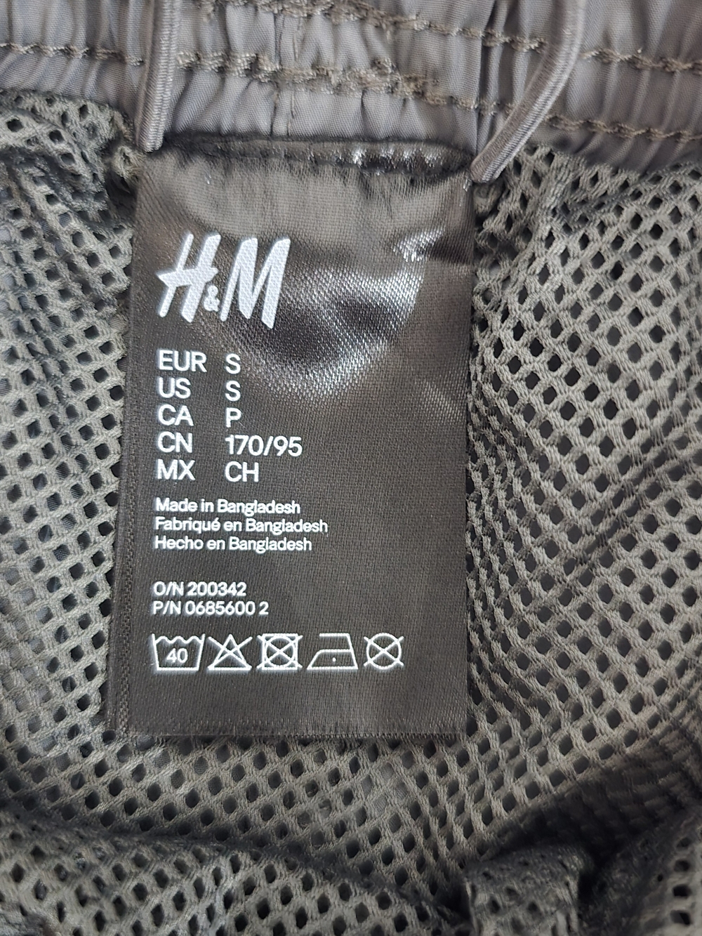 H&M Gray Swim Trunks | Men's Size Small
